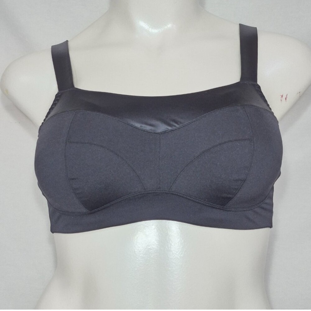 36E BROOKS Moving Comfort EMBODY Underwire Sports Black